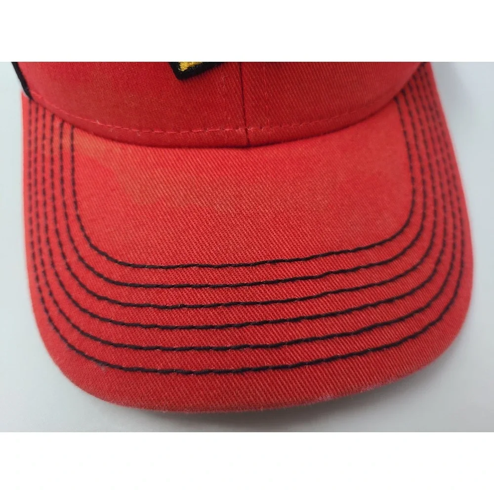 Youth Chicago Blackhawks Mesh Trucker Snapback Hat Cap Boys NHL Hockey Red White
